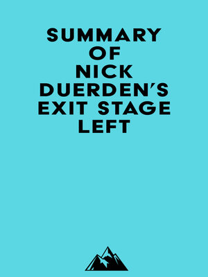 cover image of Summary of Nick Duerden's Exit Stage Left